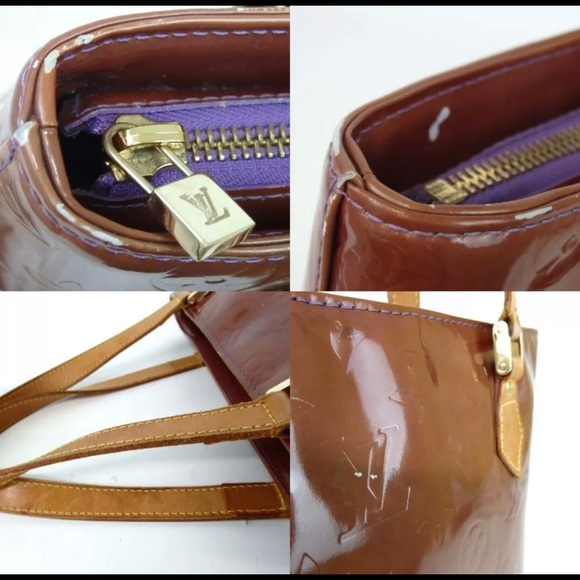 ❌SOLD❌Louis Vuitton Vernis Houston Handbag - Picture 10 of 12